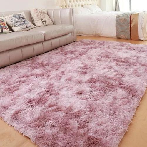 ALFOMBRA PELUDA ANTIDESLIZANTE 150 cm de ancho x 200 cm de largo