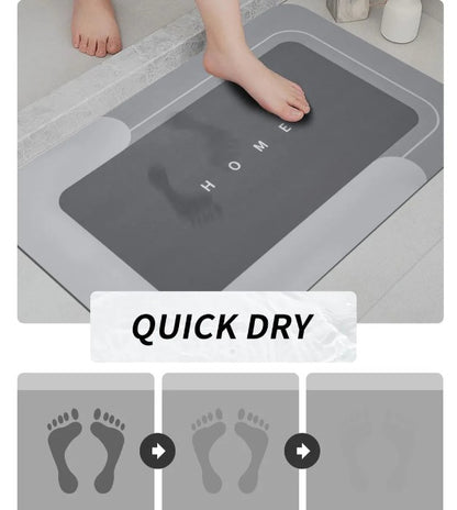 Set X 3 Tapetes Antideslizantes y Absorbentes para Baño