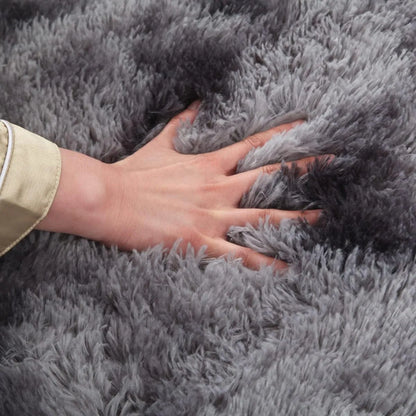 ALFOMBRA PELUDA ANTIDESLIZANTE 150 cm de ancho x 200 cm de largo