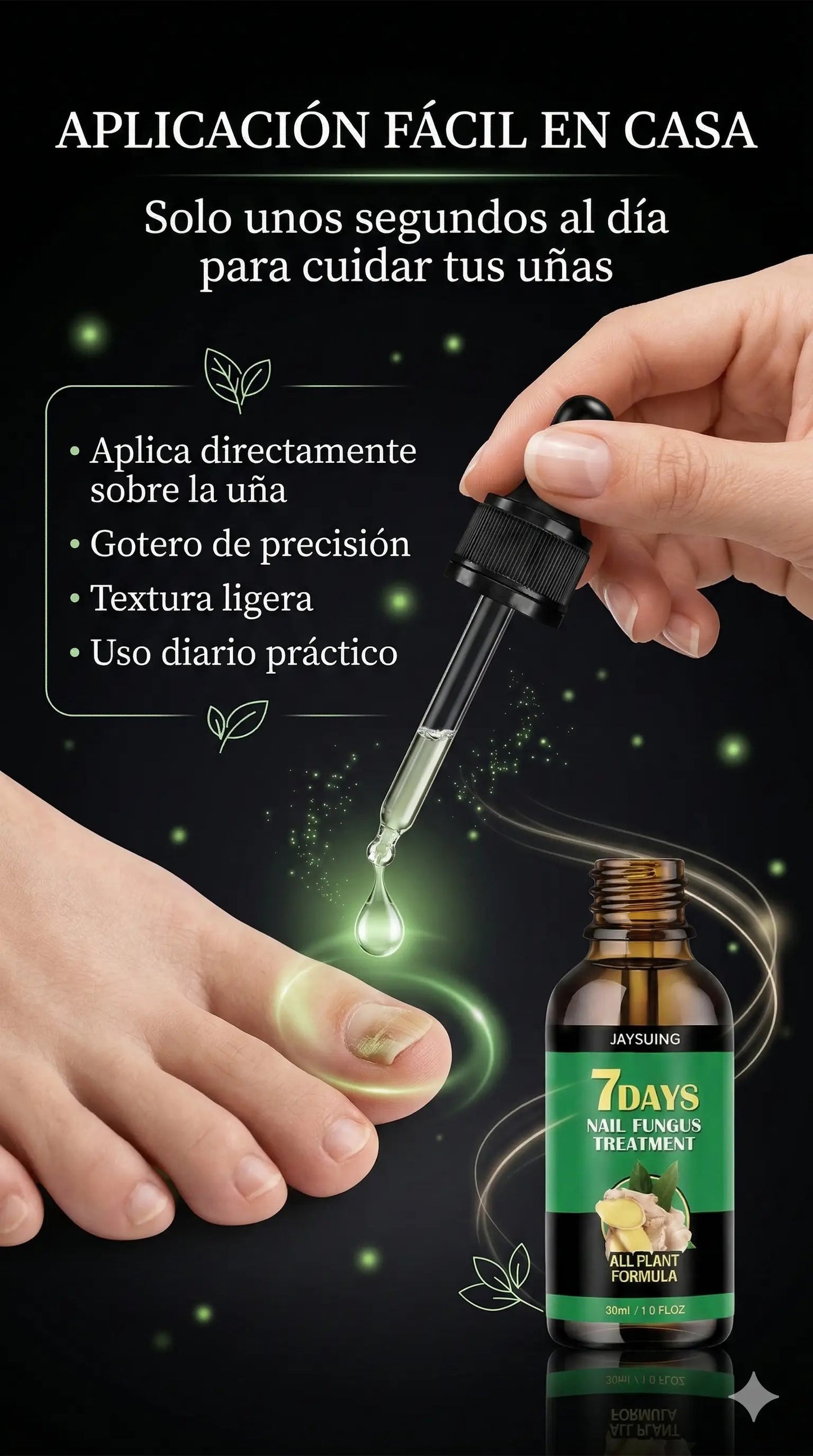 Serum 7 Days para el Hongo en las Uñas - LUCE UNAS UÑAS SANAS Y HERMOSAS