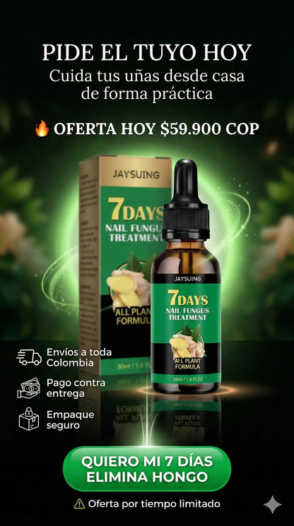Serum 7 Days para el Hongo en las Uñas - LUCE UNAS UÑAS SANAS Y HERMOSAS