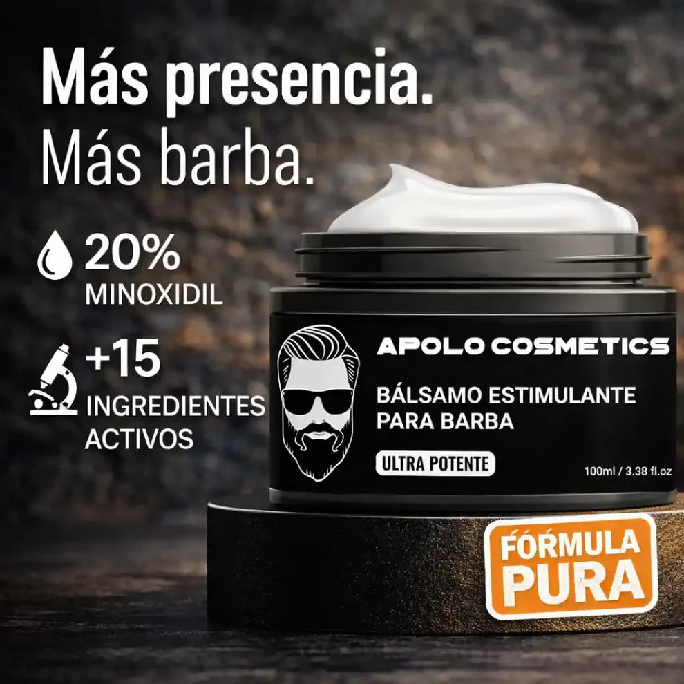 ESTIMULANTE DE BARBA APOLO
