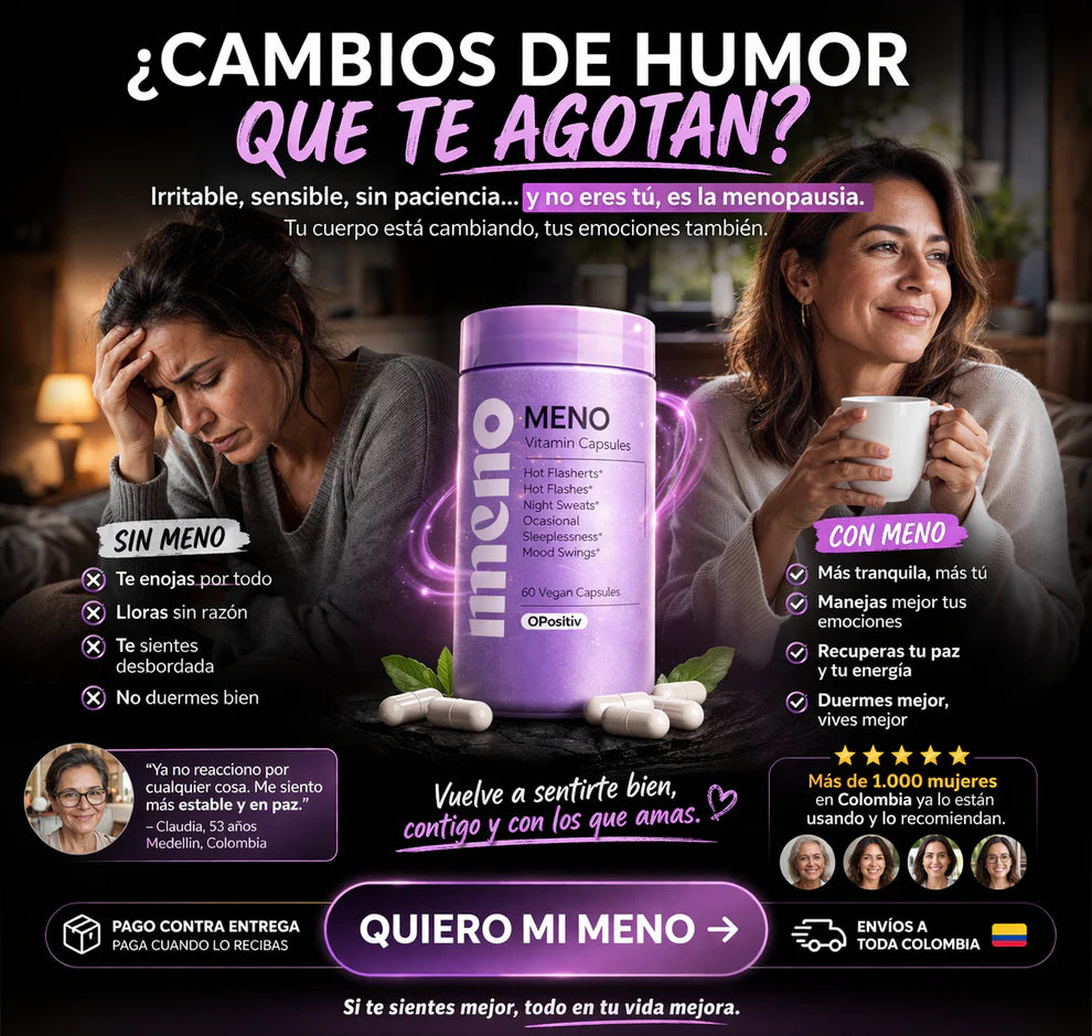 MENO - Vitaminas para la menopausia 60 Capsultas
