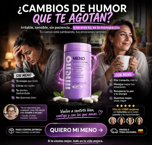 MENO - Vitaminas para la menopausia 60 Capsultas