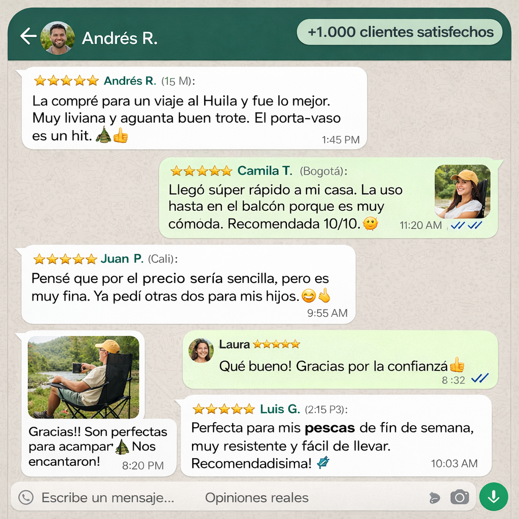 Silla Plegable Para Camping