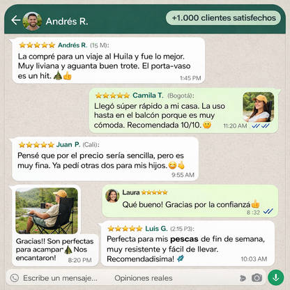 Silla Plegable Para Camping