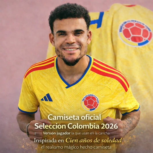 CAMISETA PREMIUM COLOMBIA MUNDIAL 2026 (Versión Jugador)