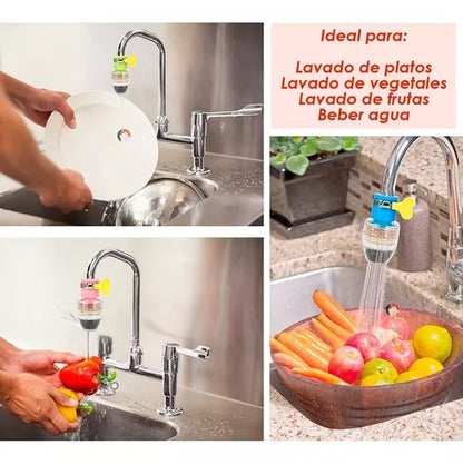 FILTRO PURIFICADOR AGUA PARA GRIFO