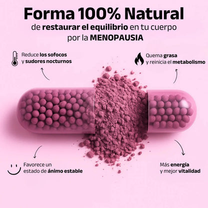 MENO - Vitaminas para la menopausia 60 Capsultas
