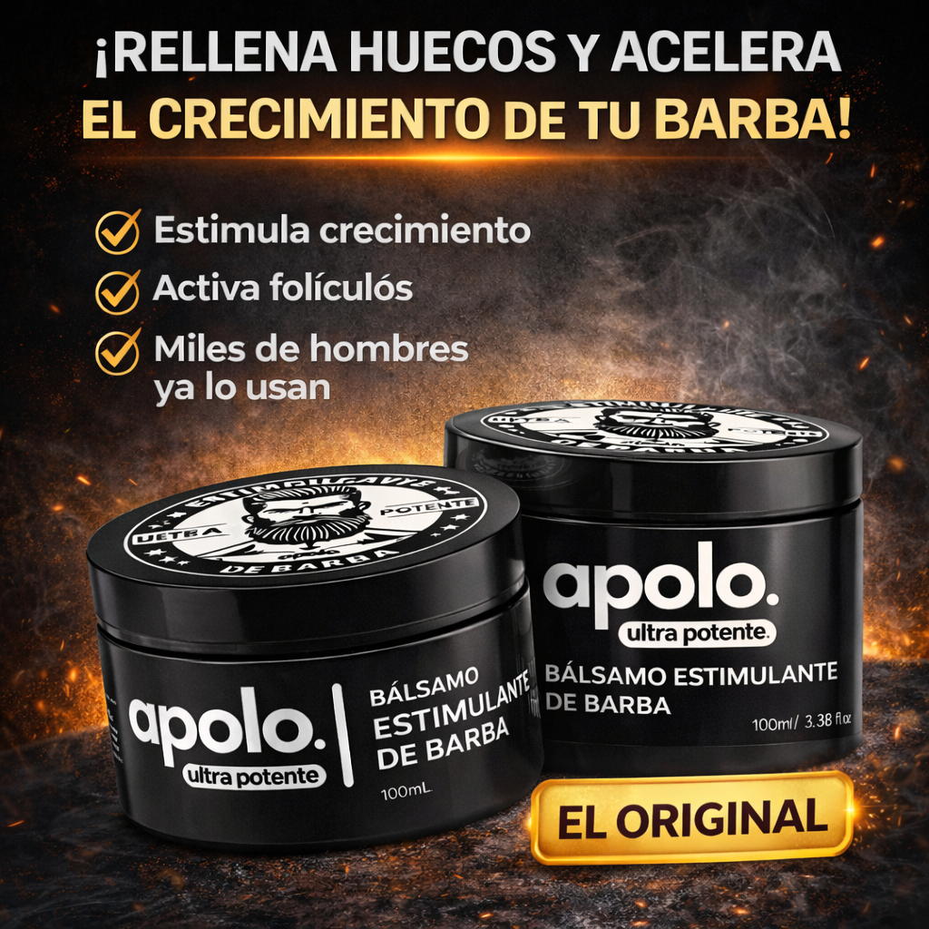 ESTIMULANTE DE BARBA APOLO