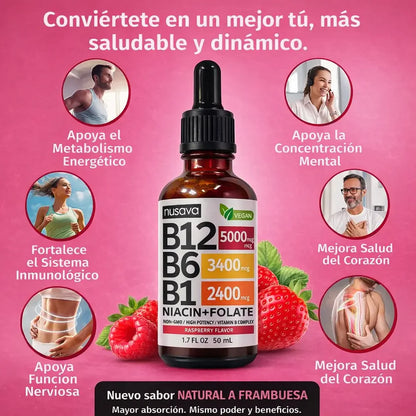 VYTAL B – Complejo B Líquido de Máxima Potencia