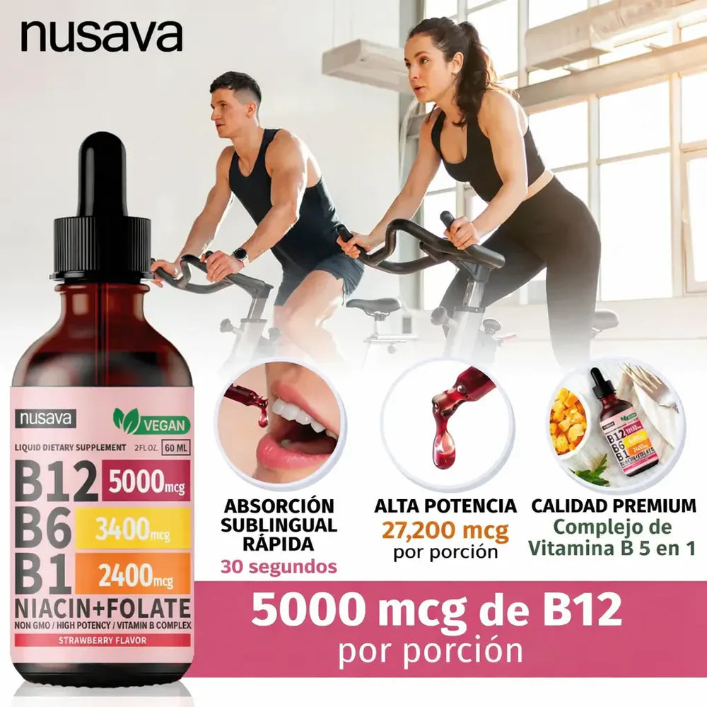 VYTAL B – Complejo B Líquido de Máxima Potencia
