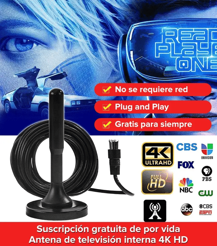 Antena TDT | TV Digital Ultra HD