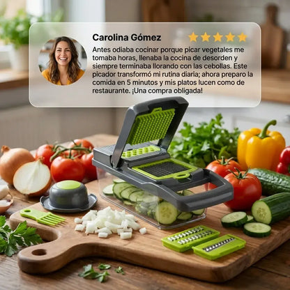 Picador de Verduras Multifunción  14 En 1